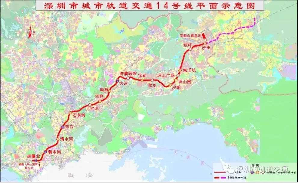 地铁14号线预计明年建成通车