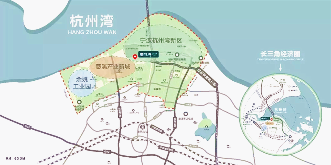 杭州湾新区详细地图图片