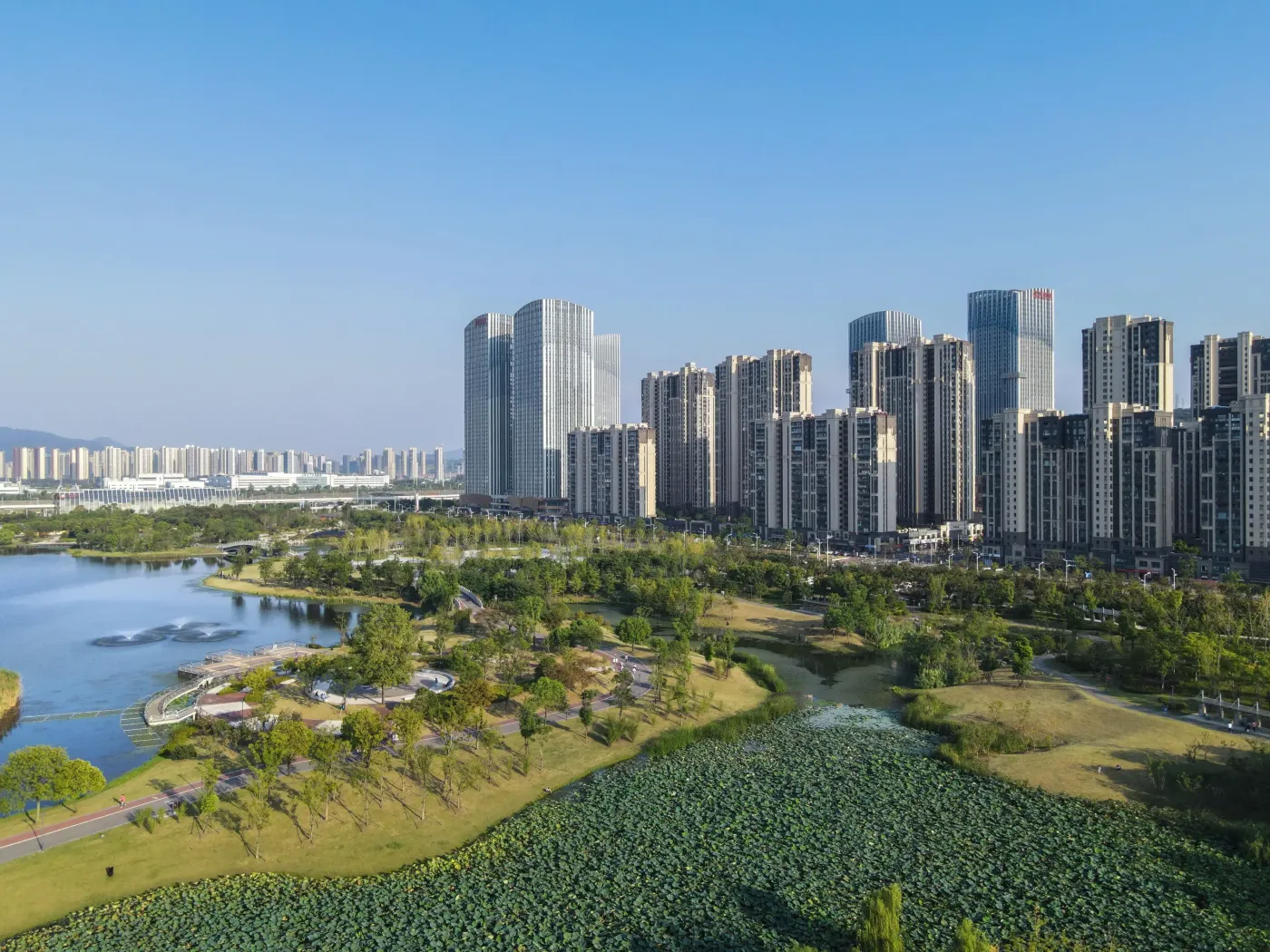聚焦未来,纵观南京集繁华和生态于一体的人居之地本就不多,而仙林湖