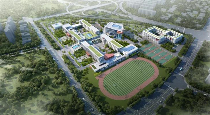 颜值与实力并存！市八中华侨城学校即将开建 效果图曝光！