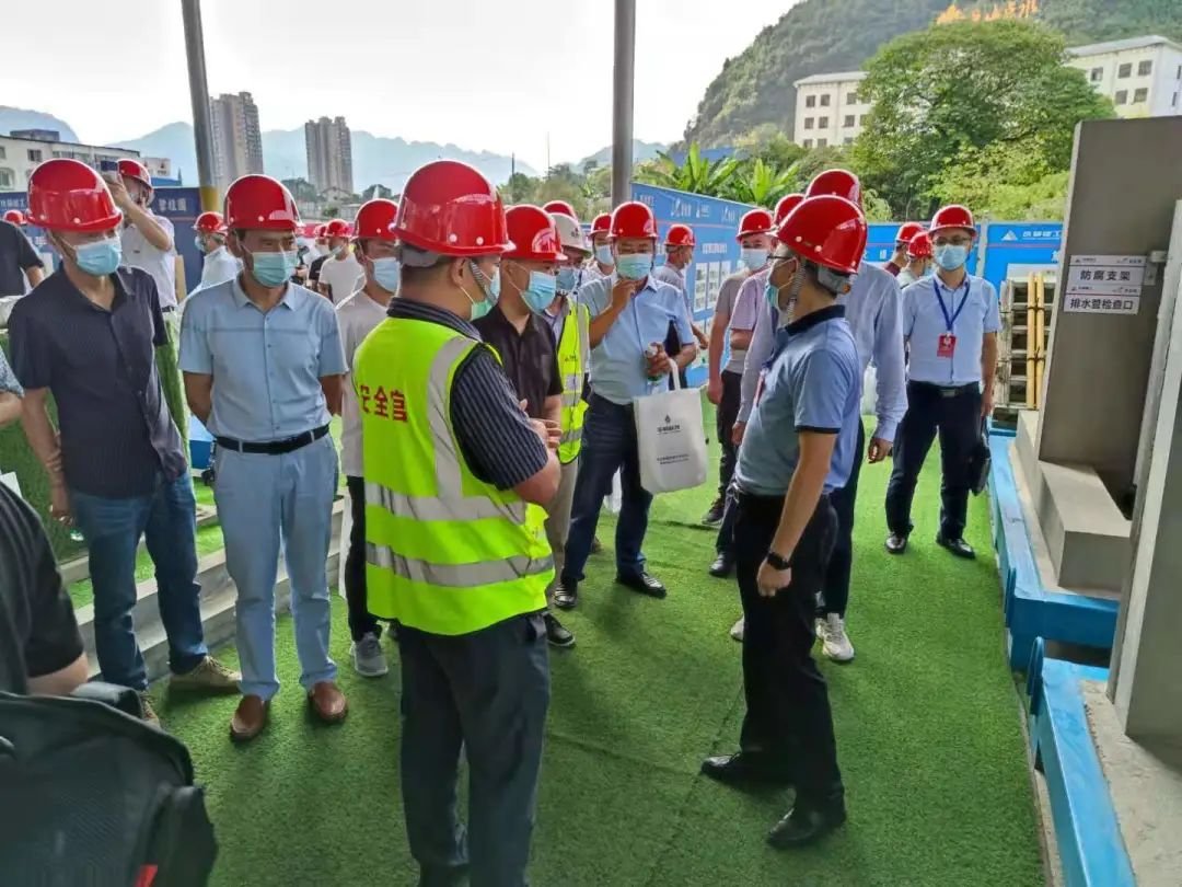 绥阳县2021年建筑工程安全文明施工、标准化建设观摩会在碧桂园·诗乡壹号成功举行