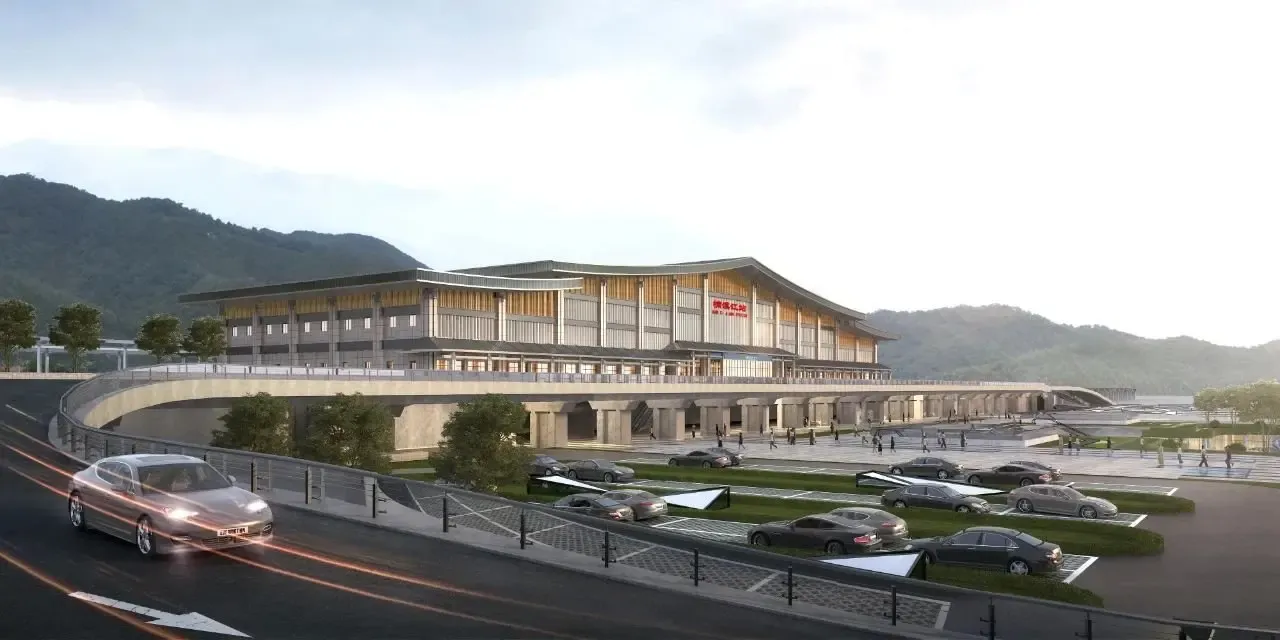 高颜值杭温高铁楠溪江站即将开工