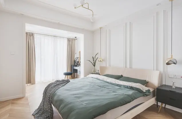 120㎡简约法式风装修浪漫高级又自在