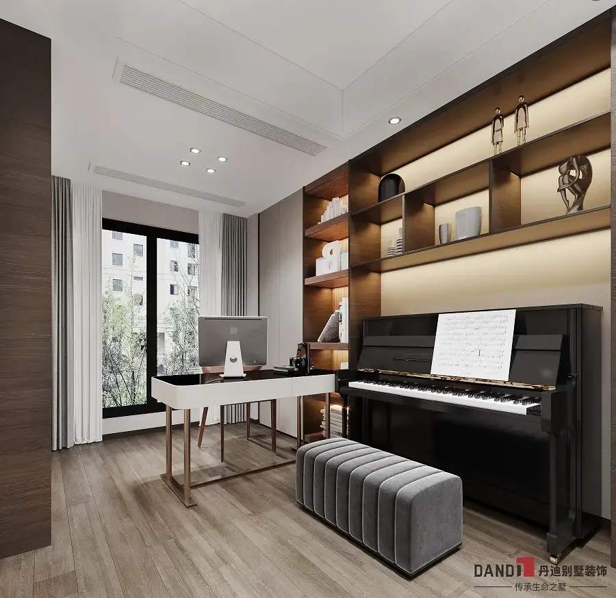 dandi home | 新中式别墅大宅,于喧嚣中寻觅一方净土_房产资讯_房天下