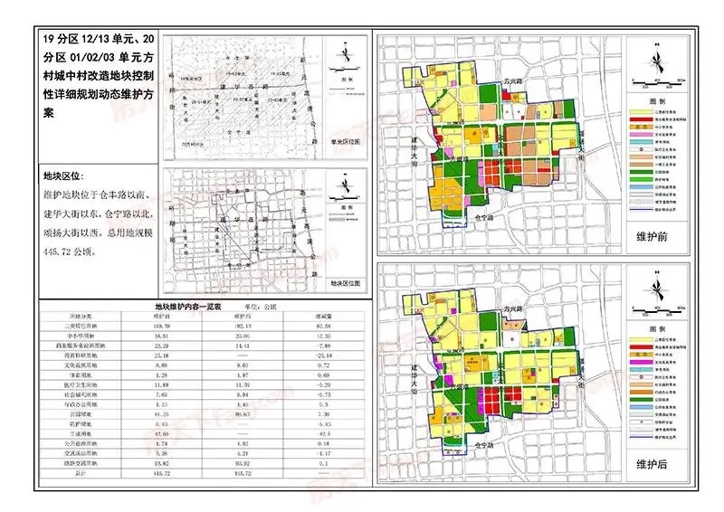 超15w亩石家庄7大城中村改造试点项目控规公示