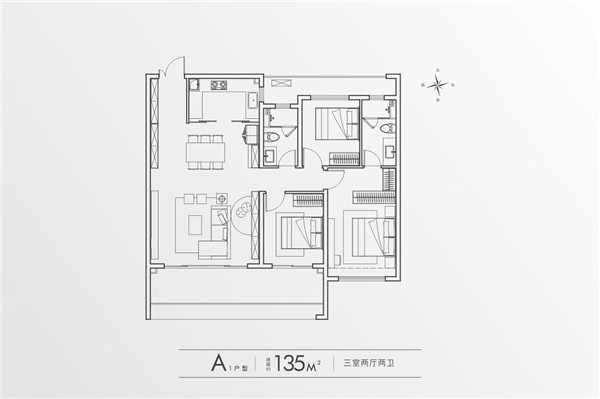 融创东山府户型图图片