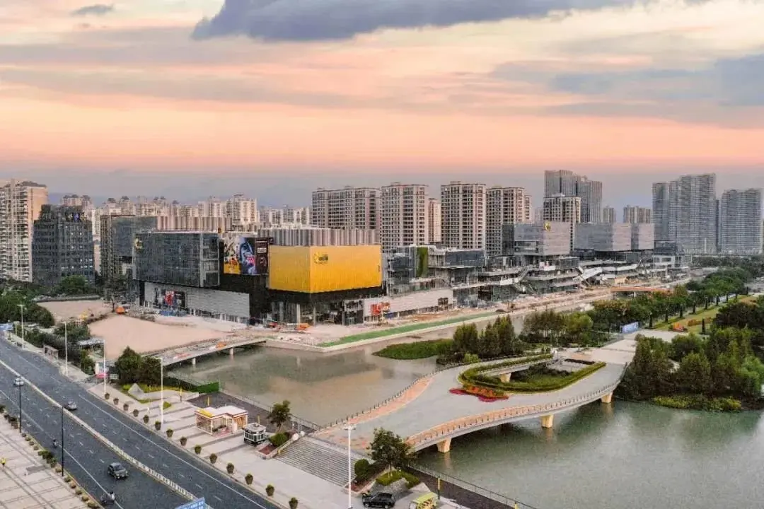 温州中央绿轴将新添一座综合体25万平方米下月开业