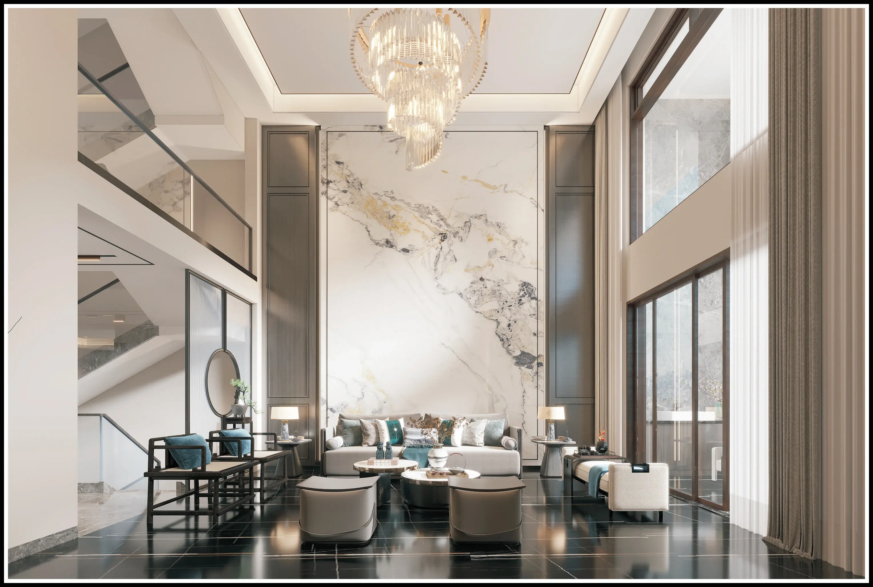 新中式越简洁越能感受东方韵美