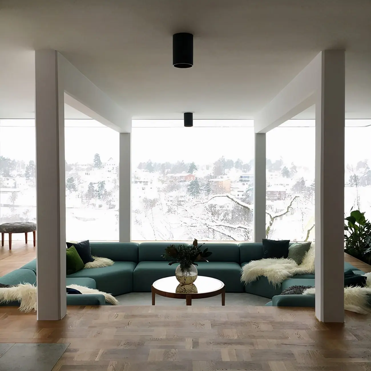 下沉式客厅让审美更别具风格