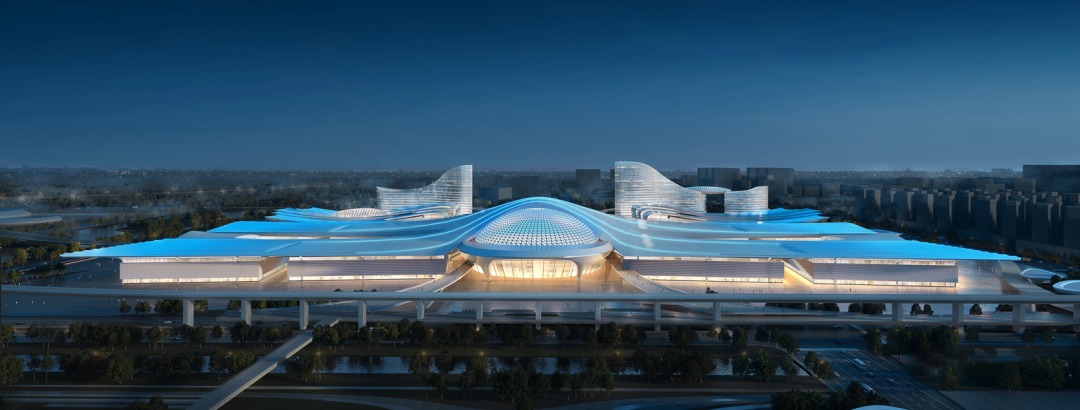 温州新会展中心建筑设计亮相，预计2023年完成主体场馆建设！