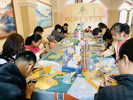 学府华园云筑趣意生活温情相伴亲子diy活动广受好评