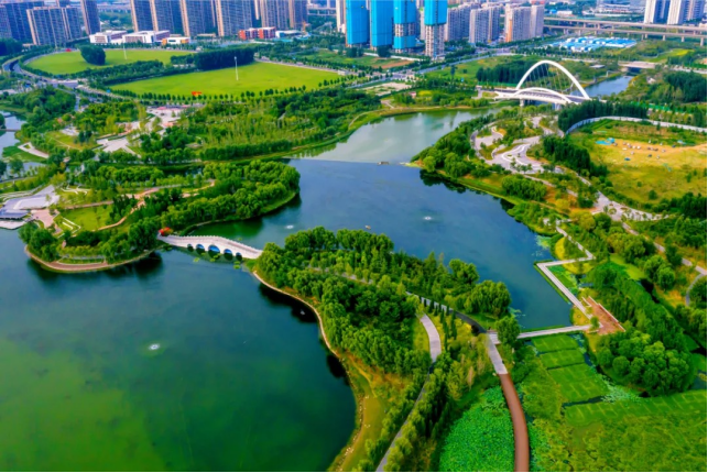 郑州滨河新城图片