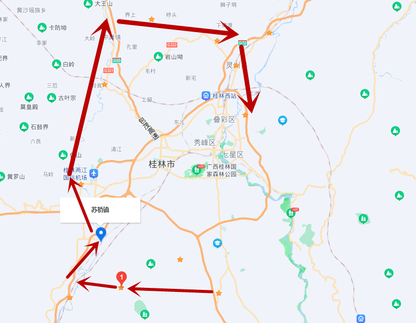 桂林绕城高速公路规划图片