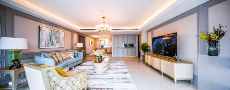 威海海信·君澜样板间实景图故而,君澜千里甄选古洛尼,德立菲,唯宝