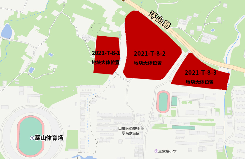 环山路以南三块居住用地挂牌出让，起拍价约3.75亿