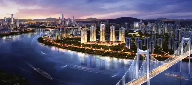 重庆金辉长江铭著稀缺江湖墅奢享南滨繁城烟火