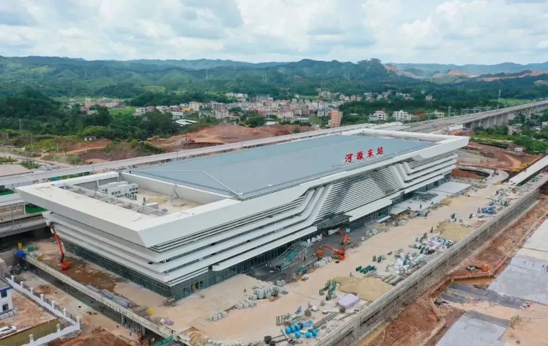 赣州大利好赣深高铁通车倒计时14个站点实景提前曝光