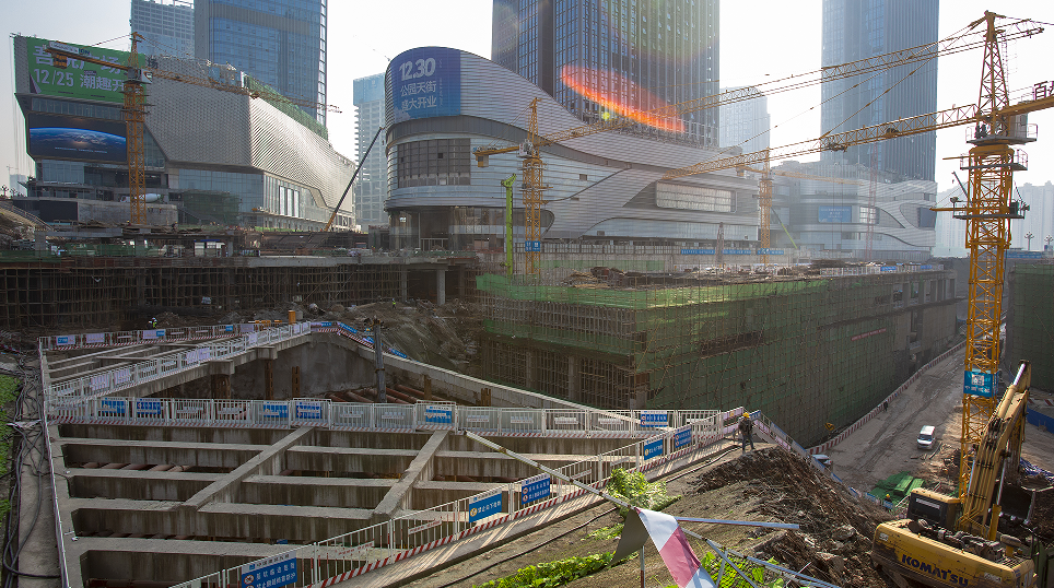 600万方超级商圈首期即将开业中央公园重庆新中心正式腾飞