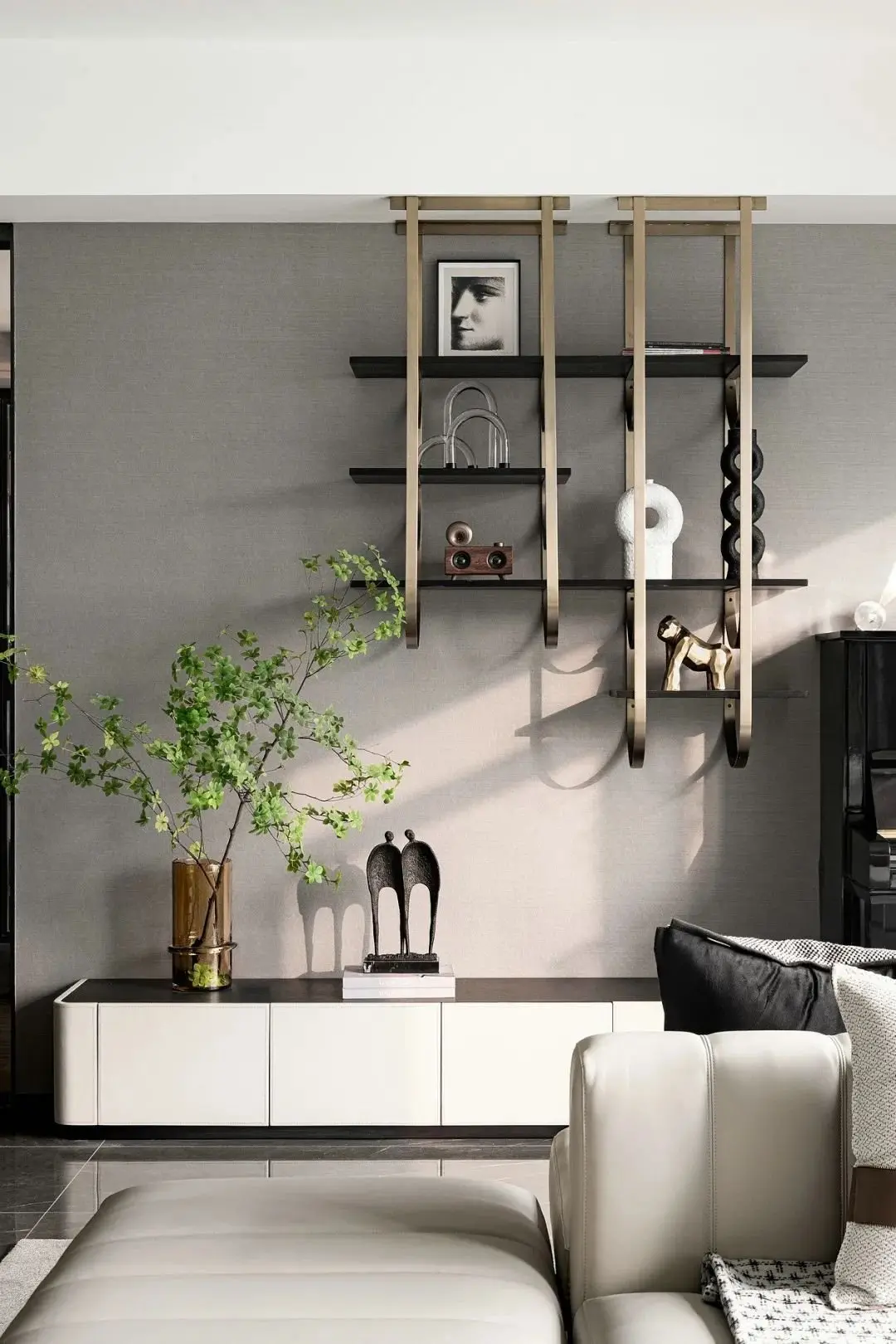 摒弃传统客厅布置双向式沙发成为客厅新宠