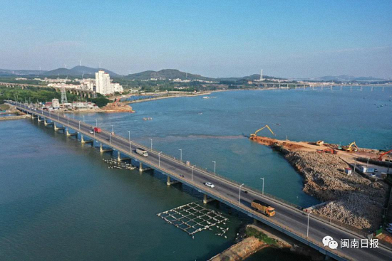 漳州港古雷铁路支线图片