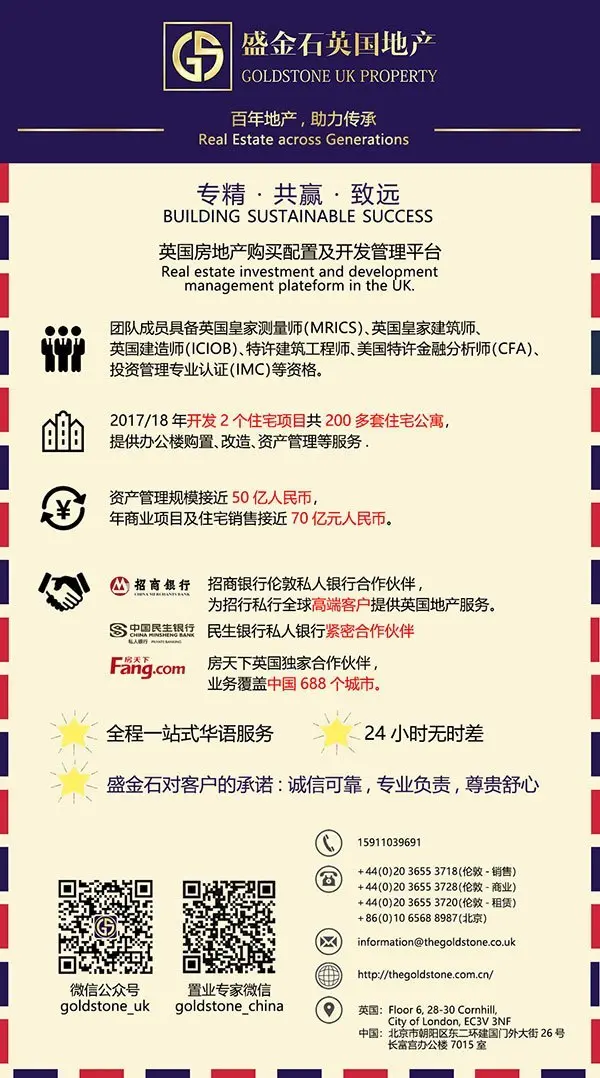 盛金石1月房产报告：伦敦租金增长创十年新高