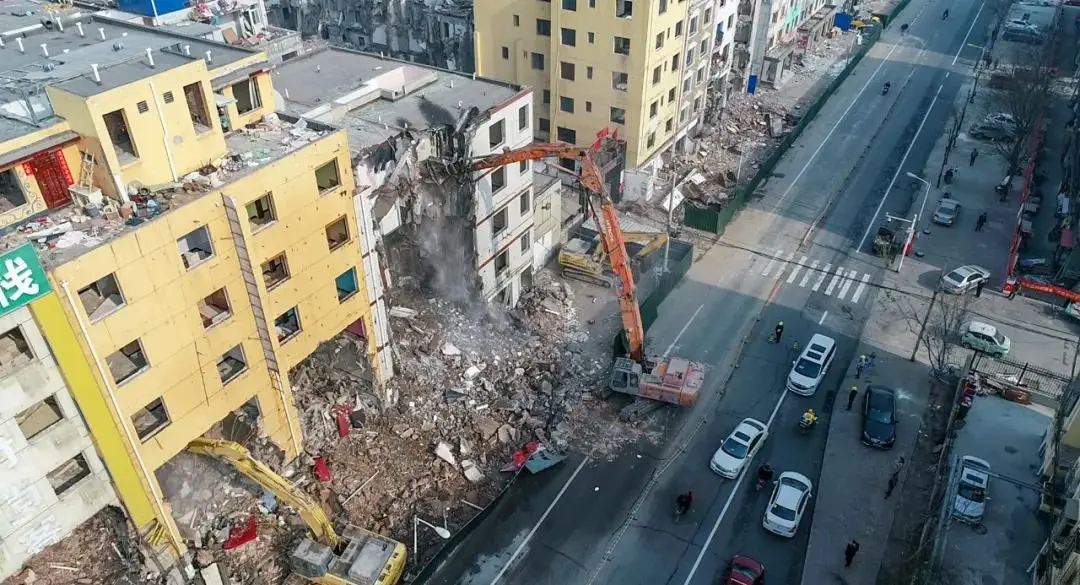 竞秀区东廉良村城改拆迁持续推进中