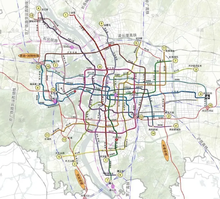 重磅2022年長沙地鐵建設計劃出爐你家附近的地鐵什麼時候開通呢