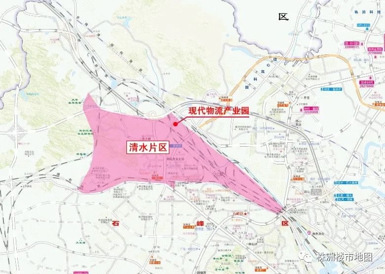 株洲石峰区规划图最新图片