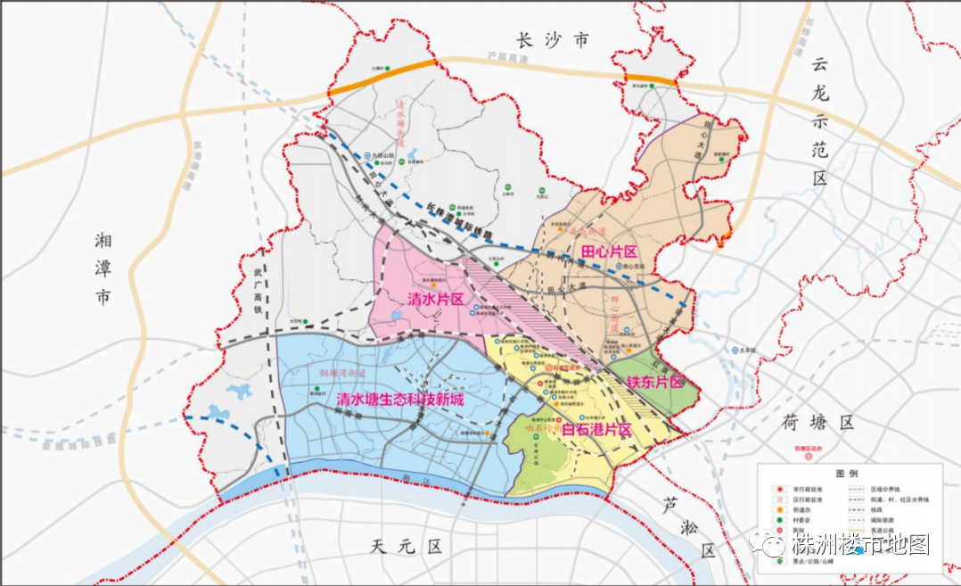 株洲石峰区规划图最新图片