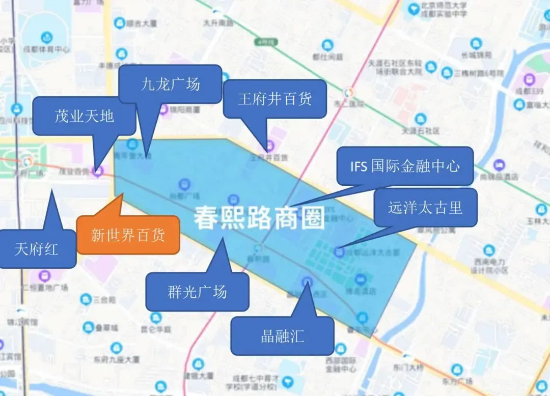 业态布局落后,春熙路商圈人气"东流"