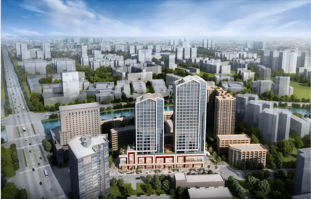 天禧中心)麦迪逊广场地处天府新区华阳片区,位于天府大道和南湖路的