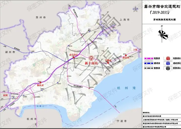 上海站-新倉站-平湖站-新豐南站-嘉興南站-桐鄉站-杭州站