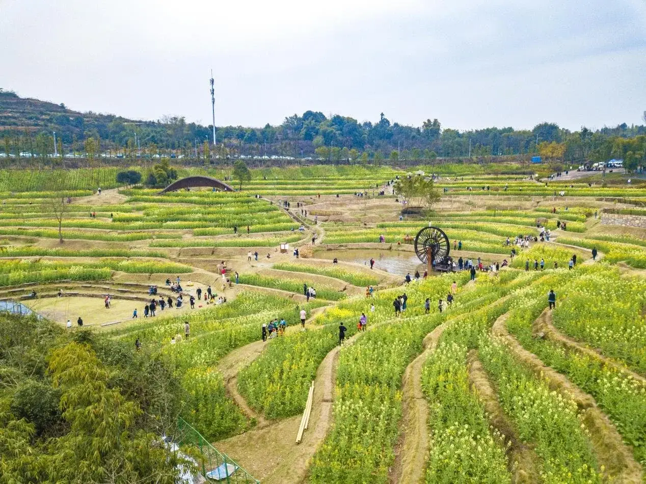 田园牧歌重庆水土图片