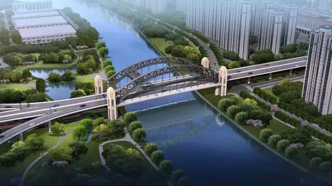 南林大桥｜北侧立交桥已建成！计划在今年实现通车