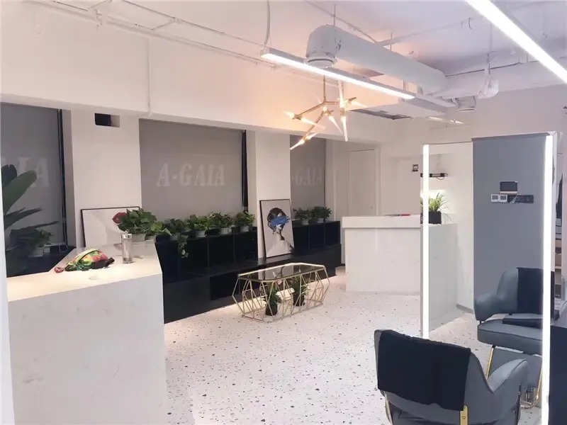 西安盖亚美发沙龙装修设计效果图