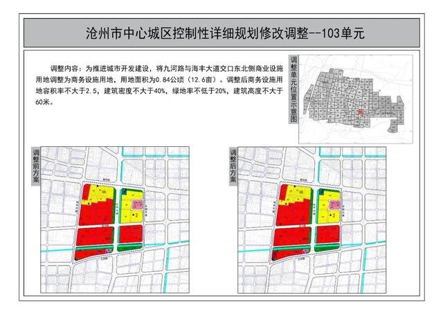 消息！沧州市城市规划调整！