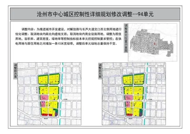 消息！沧州市城市规划调整！