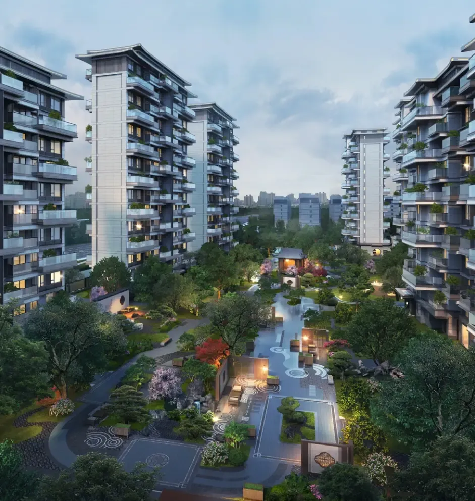 建发缦云人生何所愿前庭后院在云间