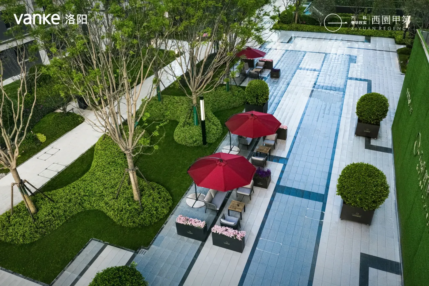 古韵今颜 出色上映|万科·西园甲第景观示范区璀璨绽放!