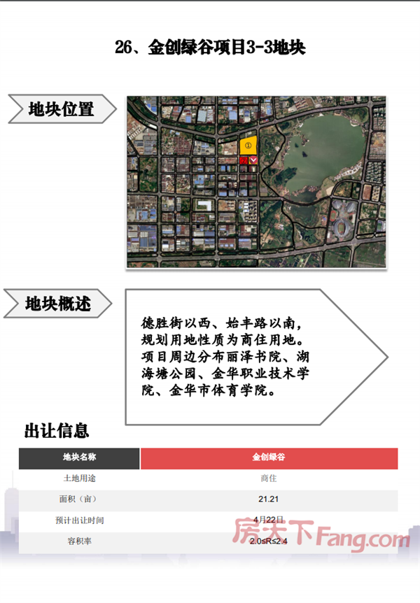 共46宗优质宅地！金华2022年推地计划出炉！