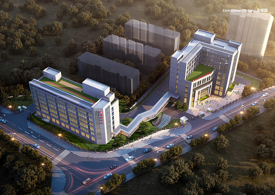 赣州经济技术开发区惠民康复医院建设工程项目规划批前公示牌