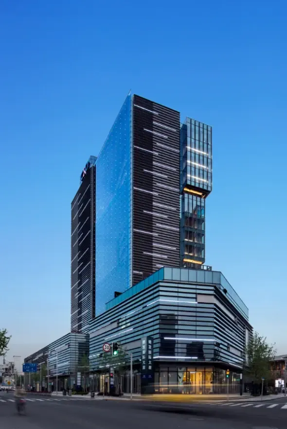 图:上海·建发国际大厦商业2021年,建发建管的商业代建项目已累计将近