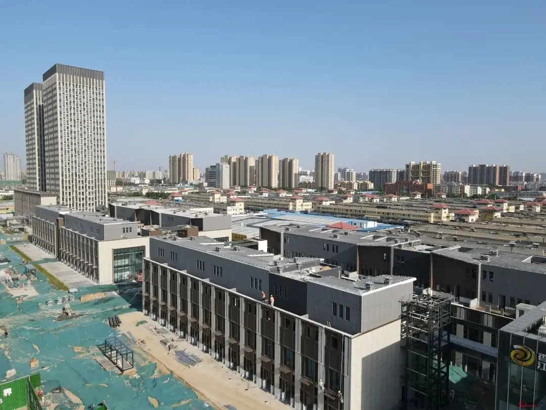 匠筑如期 美好蓄势|香江电商科创中心5月工程进度播报-聊城新房网-房