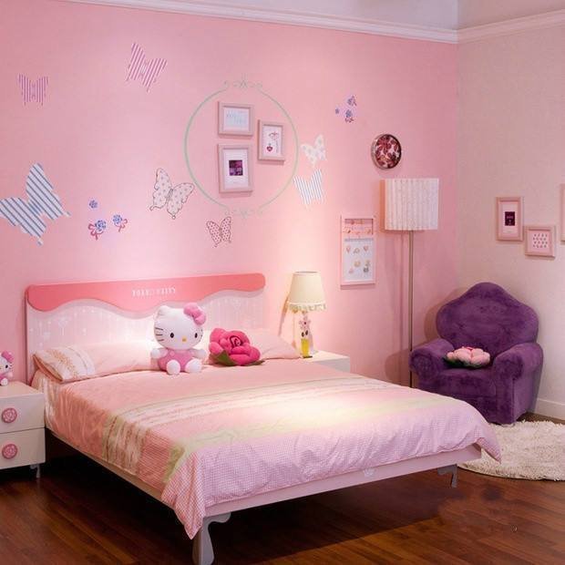粉色系卧室设计,甜美的温馨空间