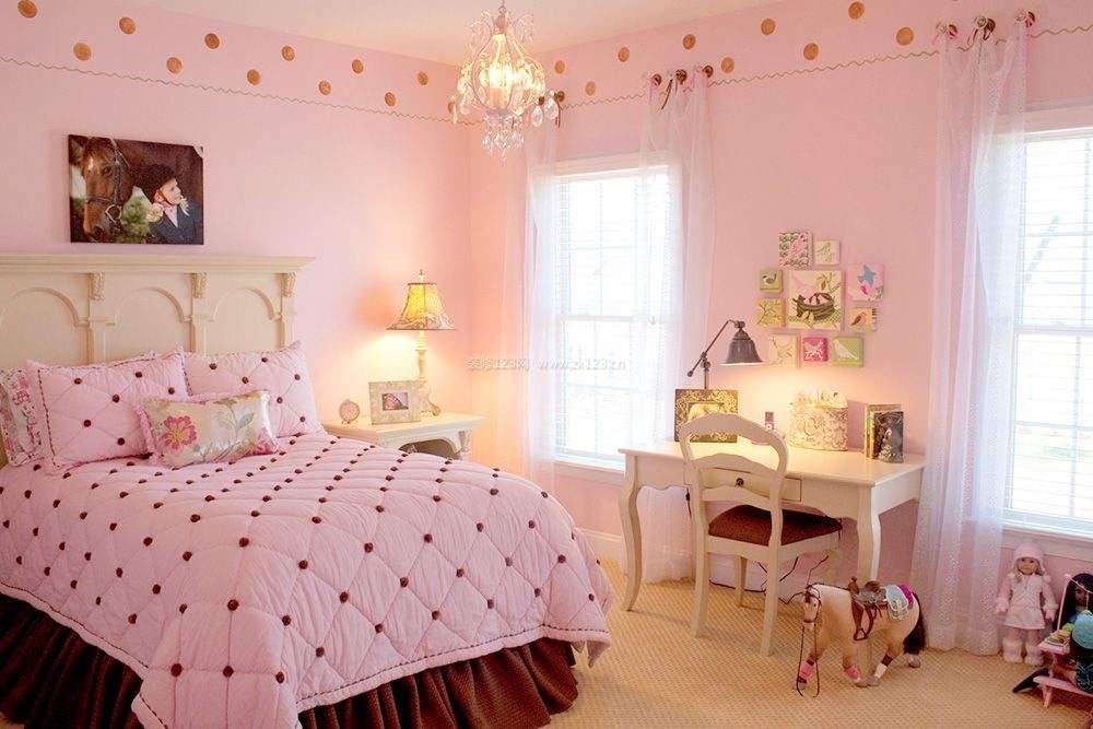 唤醒你的少女心粉色系卧室设计甜美的温馨空间