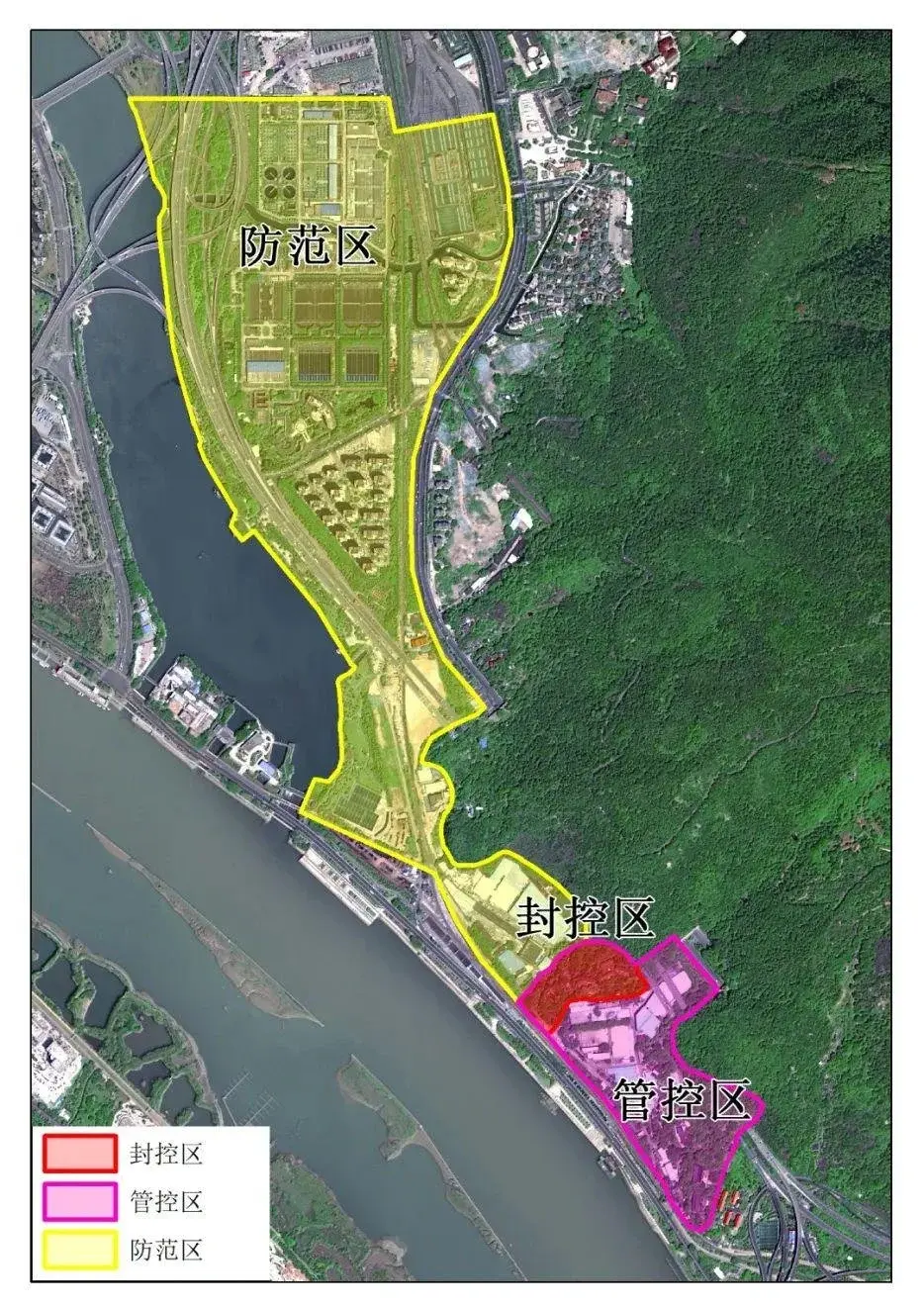 将鼓山镇洋里村中下自然村原福州制药厂宿舍区(共8栋楼)划定为封控区