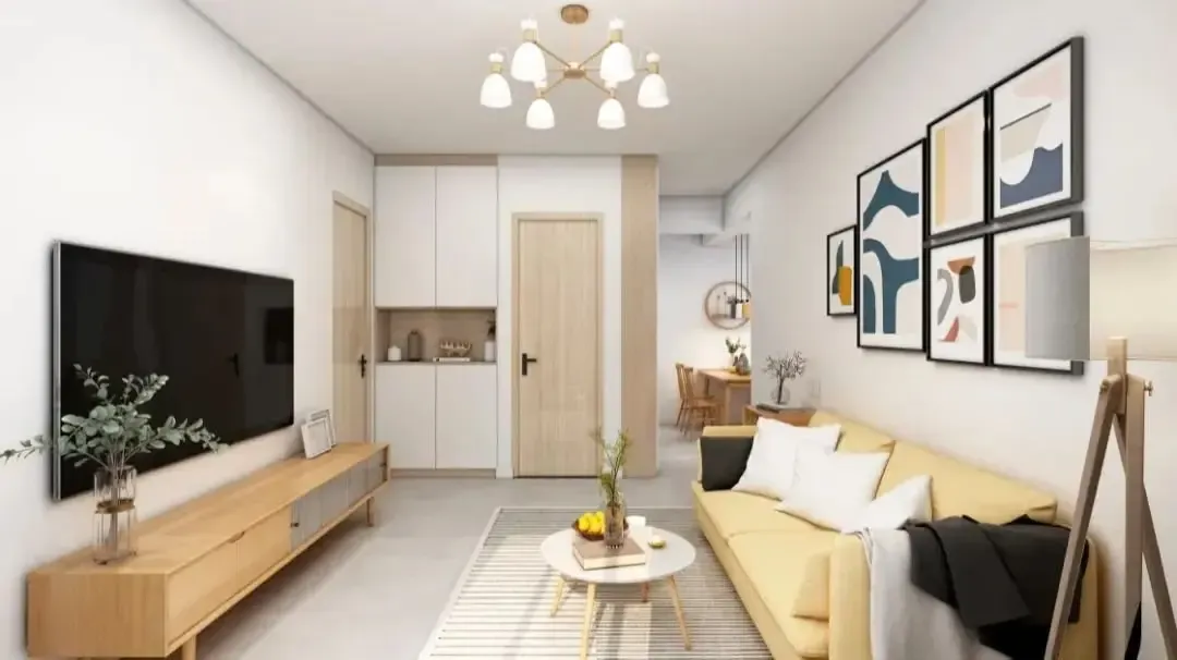 全包圆整装也能打造出令人向往的北欧风