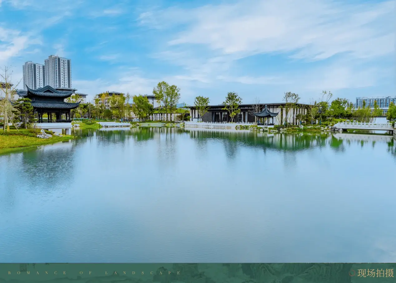 湖景示范区唯美绽放山水间湖居生活盛启
