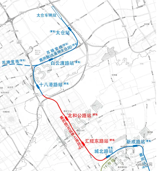 嘉闵线太仓段十八港路站何时开建官方回复来了