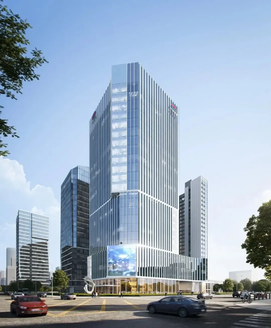 丨中铁建港航局总部效果图这里是珠海支柱产业龙头企业聚集地,满怀